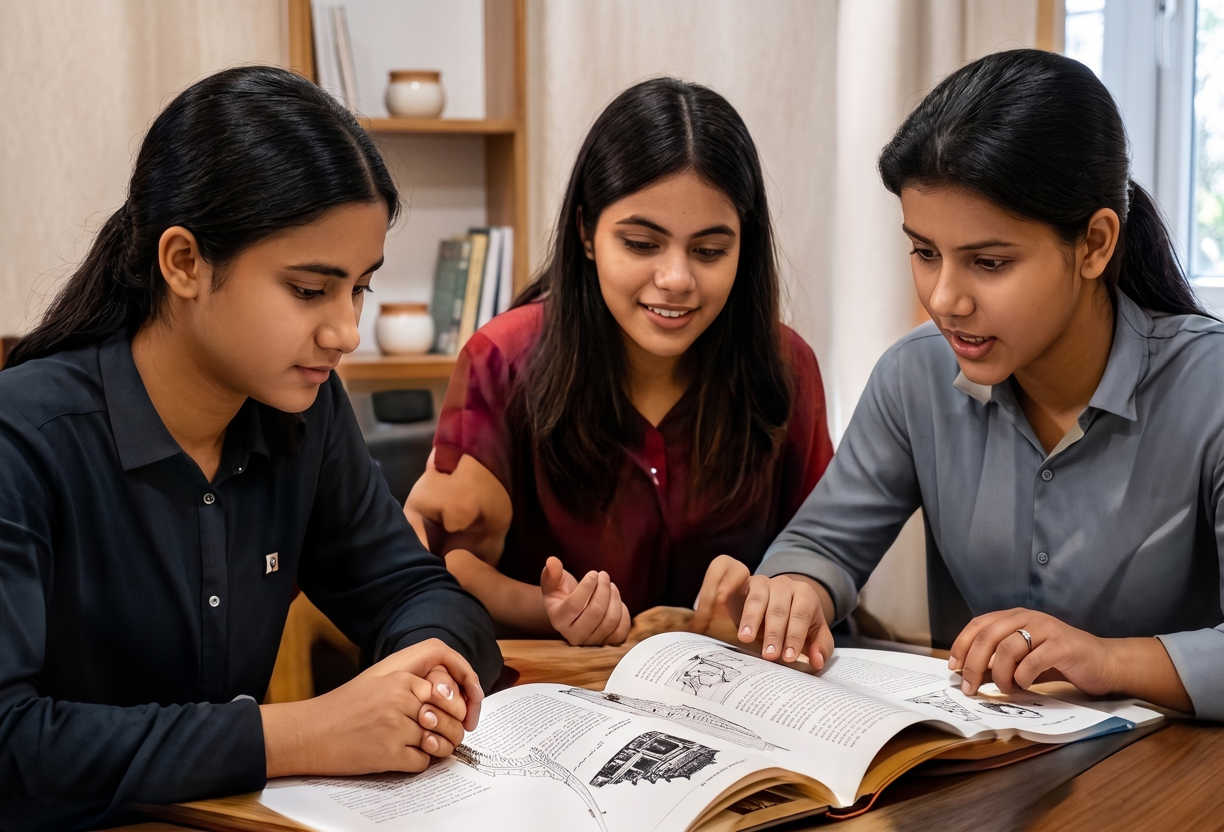 Library Students